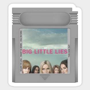 Big Little Lies Game Cartridge Sticker